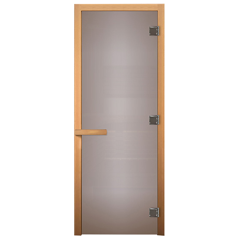  Везувий Дверь для бани 1800х700 мм сатин матовая (миниатюра)